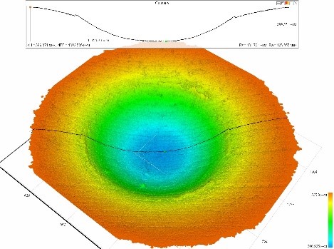 Surface of detonator