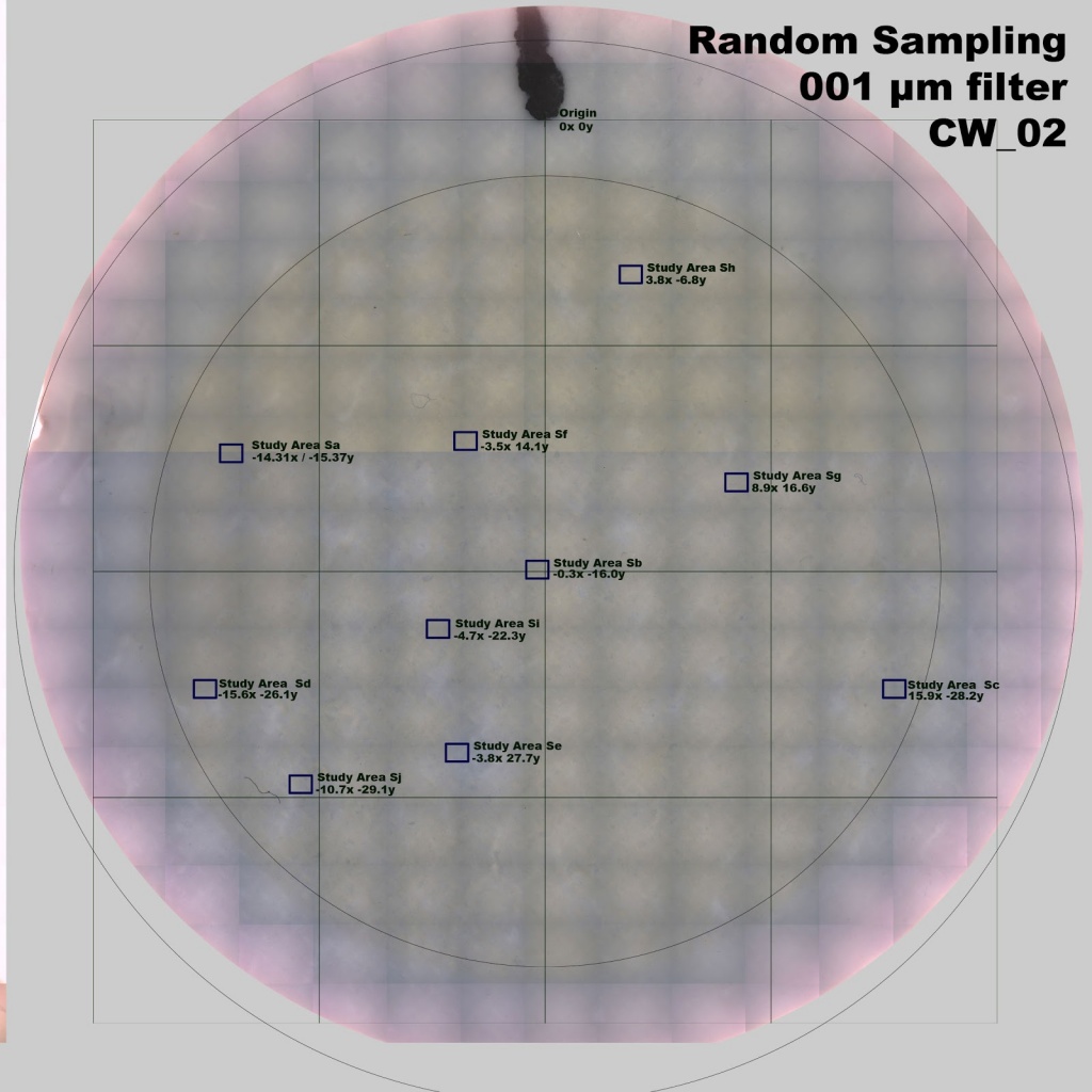 Random Sample Areas 001μm