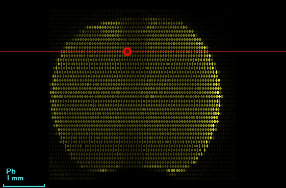 Figure 5. Pb Lα intensity distribution of pendant (2)..png