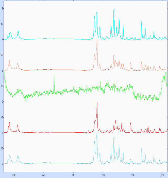 Ascophenum Raman spectra