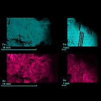 MicroXRF analysis of the ancient sword